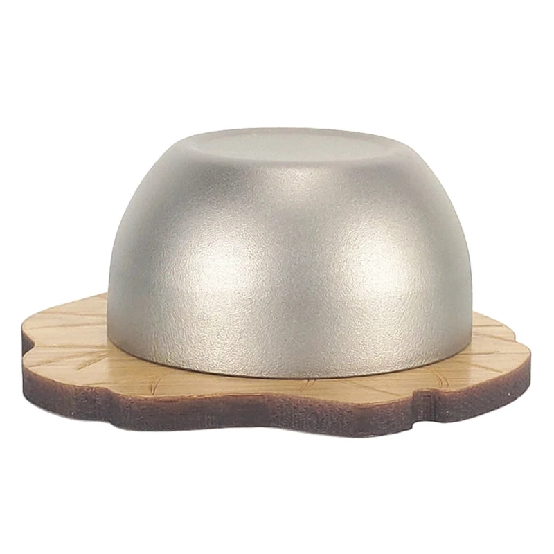 

Mini Titanium Tea Cup Portable Picnic Mug Double-Wall Coffee Tea Cup for Home Office Outdoor Camping Hiking Durable