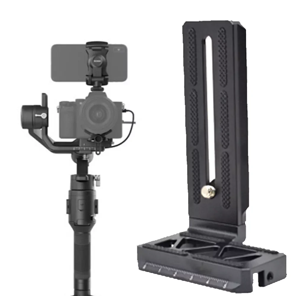 

jmt 2022 120mm Camera Mounting Quick Release Plate for Ronin S SC Gimbal Handheld Stabilizer Accessories