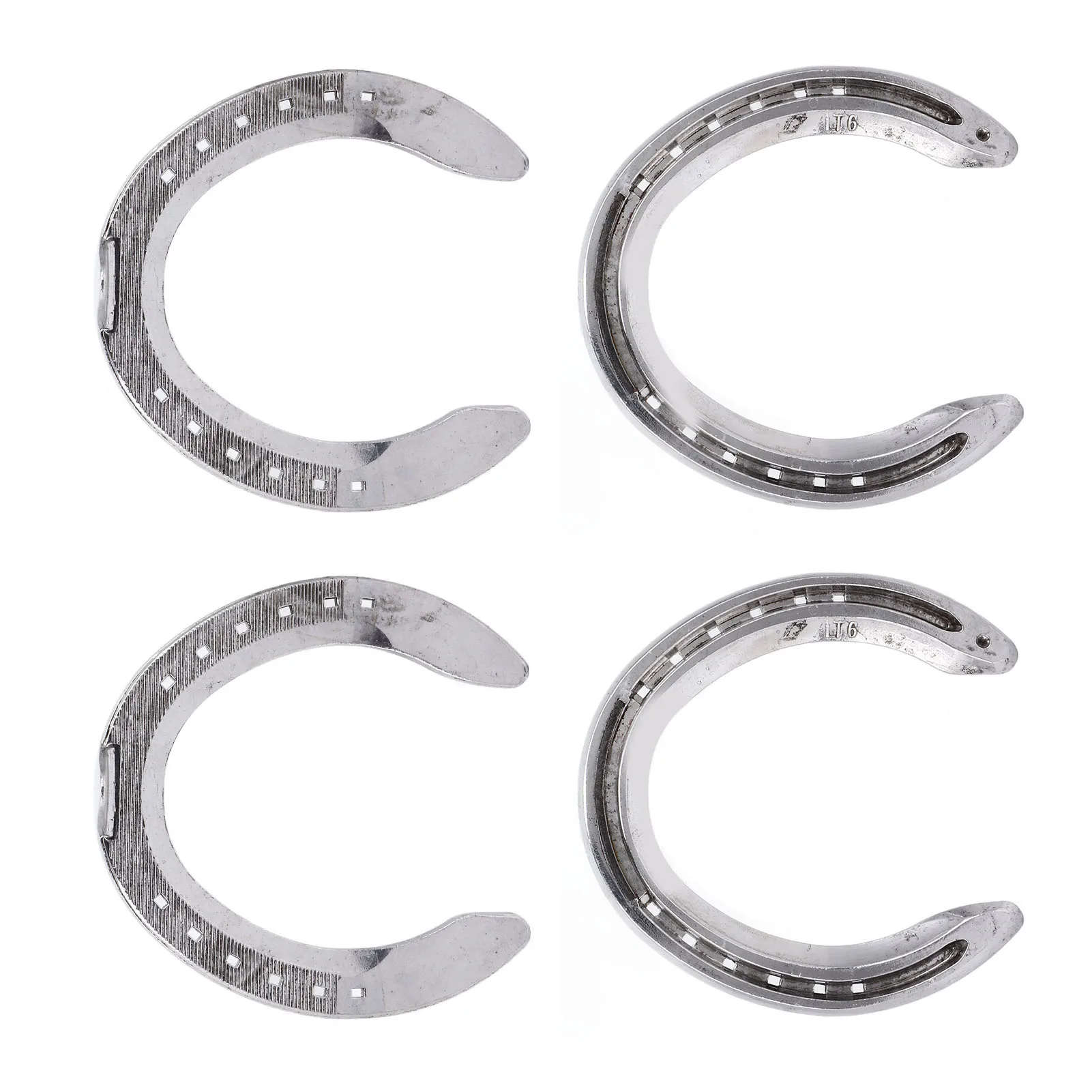 4 шт. Подковы из алюминиевого сплава легкий надежный практичный аксессуар для