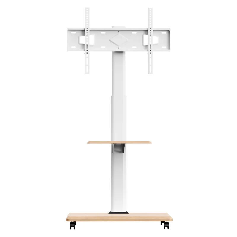 Trolley Cart 1445mm With Wheel Brake White 400x400 600x400 With Shelf