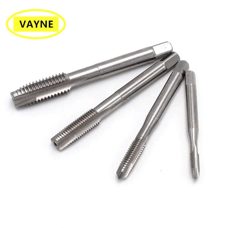 VAYNE HSSE Британская система Спиральные остроконечные метчики с луженым покрытием