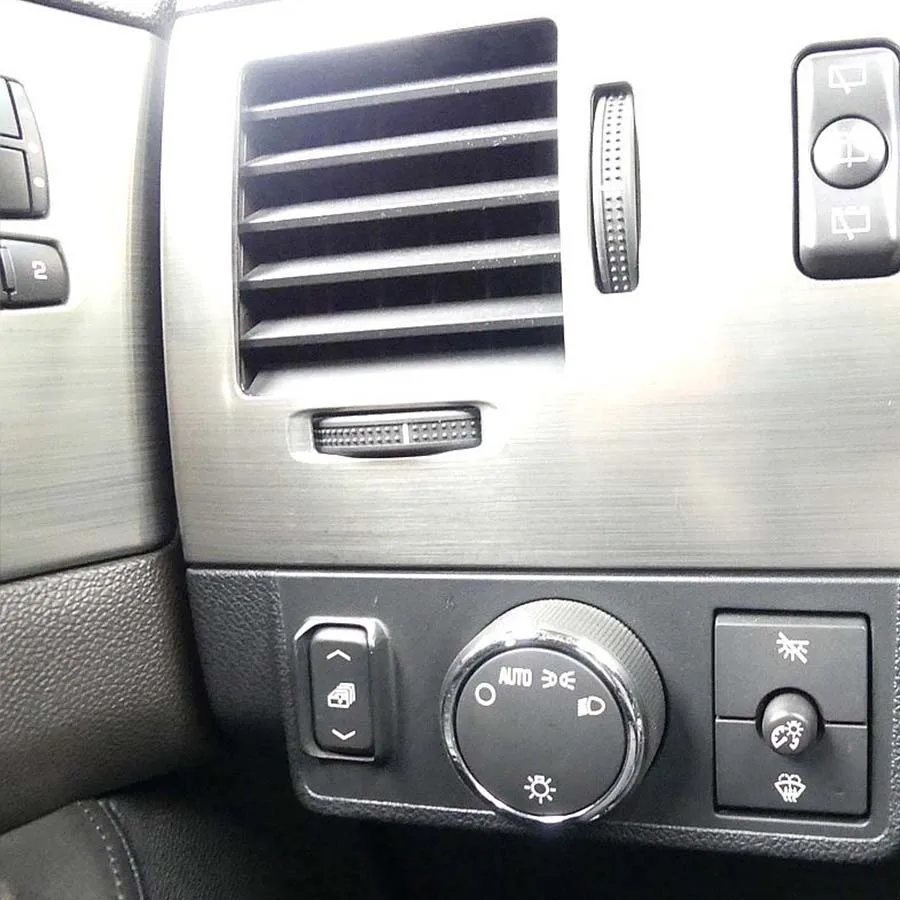 Фото Вентиляционные решетки для Hummer H2 6.2 (2003-2008), центральные передние воздуховоды кондиционера, дефлекторы, лопатки, аксессуары №4