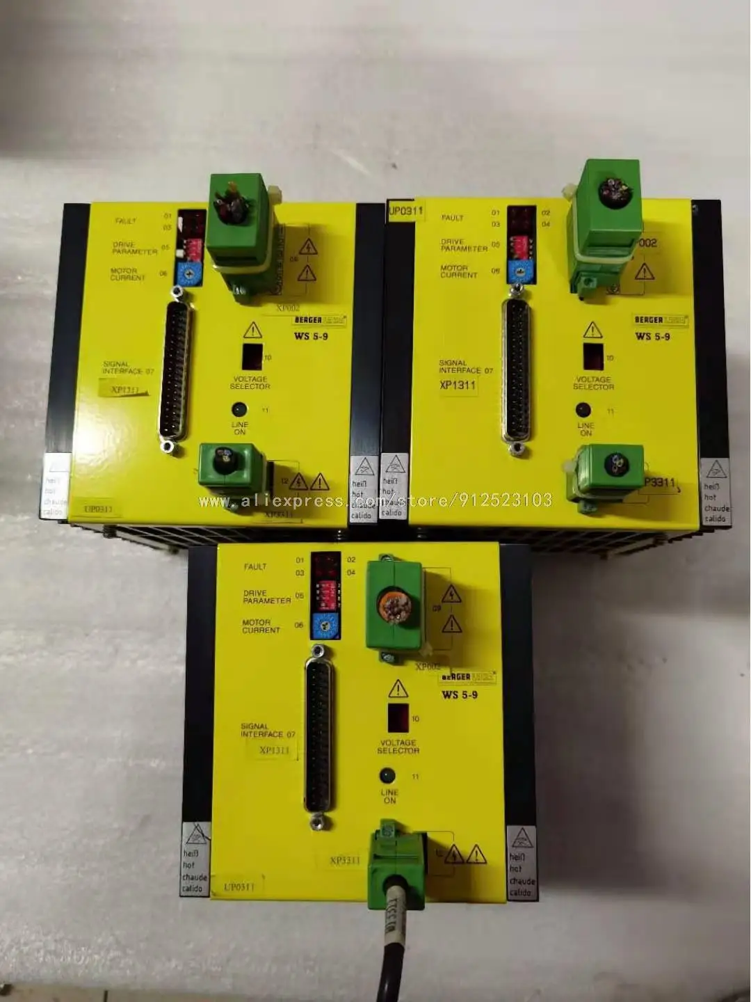 

In Stock Berger Lahr Servo Drive WS5-9.08100