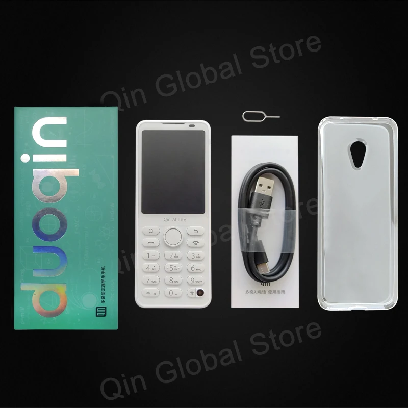 Qin F21 Pro Global Verison PlayStore Smart Touch Screen Phone Wifi 5G+2.8 Inch 3GB + 32GB / 4GB 64GB Bluetooth 5.0 480*640 Phone