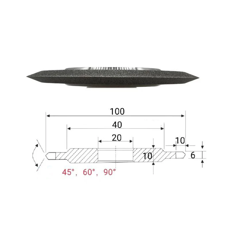

Алмазный шлифовальный диск SDC Circl 45°/60°/90°