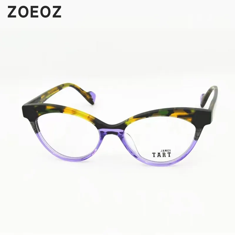 

James Tart 361 Vintage Cat Eye Acetate Glasses Frame Myopia Glasses Men Eyeglass Frames for Women Optical Blue Light Glasses
