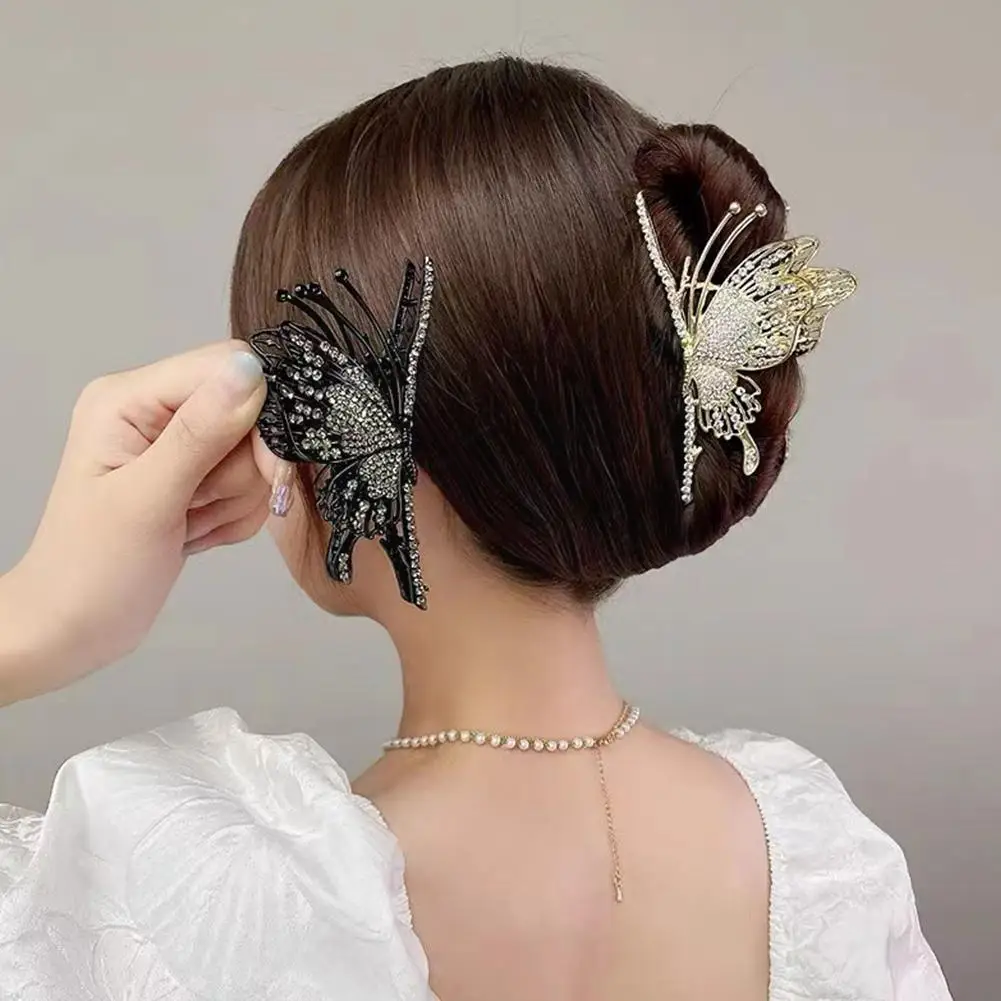 

Metal Butterfly Hair Clip For Women Latest Niche Design Grasp Folder Shark Clip Hair Accessories Female Hair Accessories 20 U0A4
