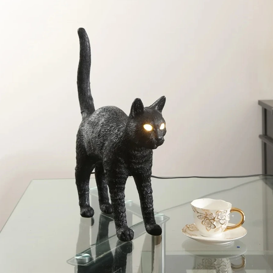 

Настольная лампа LZPZ RUI в виде кошки