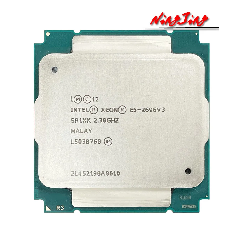 Процессор Intel Xeon E5-2696 v3 E5 2696v3 2696 2 3 ГГц 18 ядер двадцать 36 потоков 45 МБ 135 Вт процессор