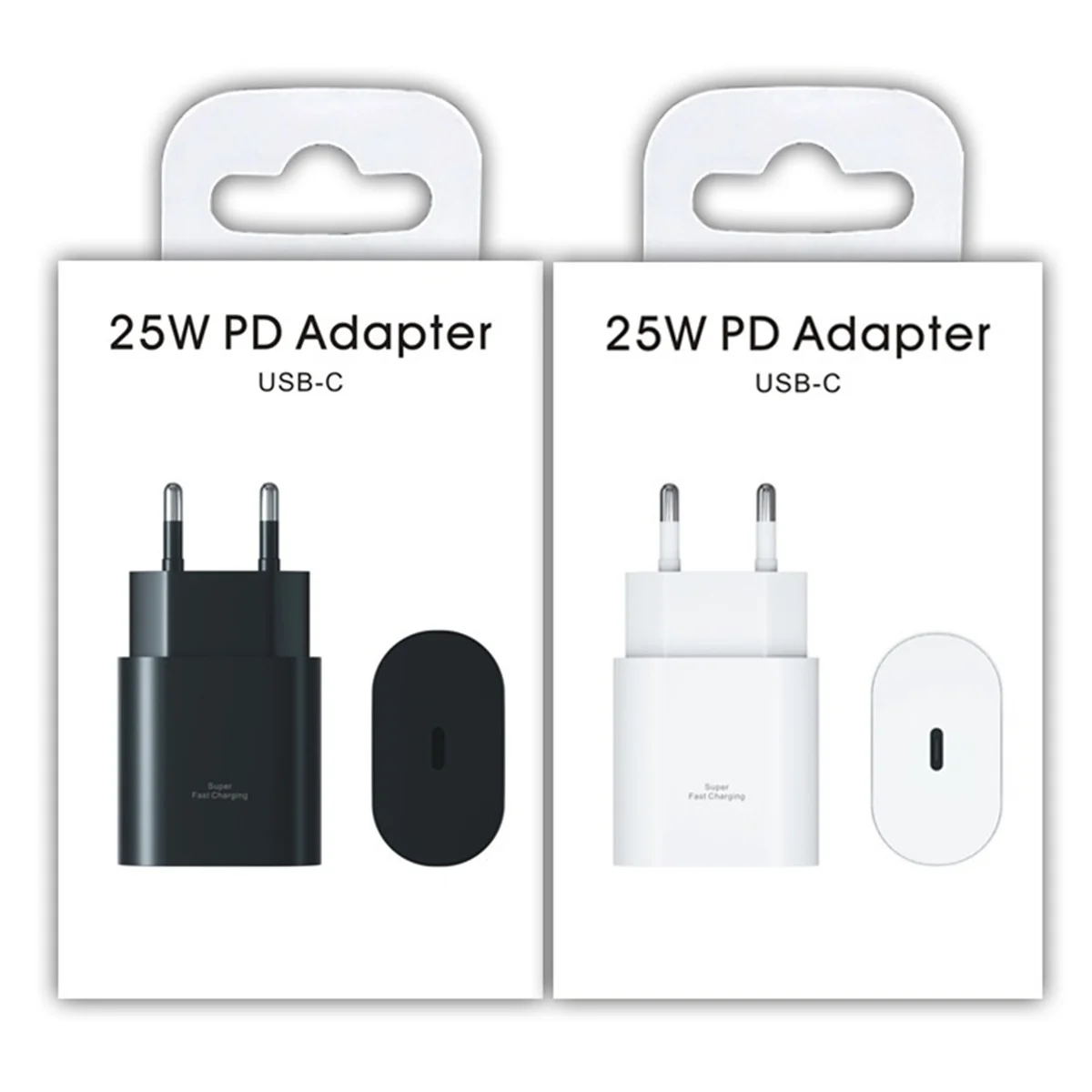 

10pcs 25W Super Fast Quick Charging USB-C Charger Rapid PD Type c Charge For Samsung S20 S22 Plus S23 Utral Note 10 20