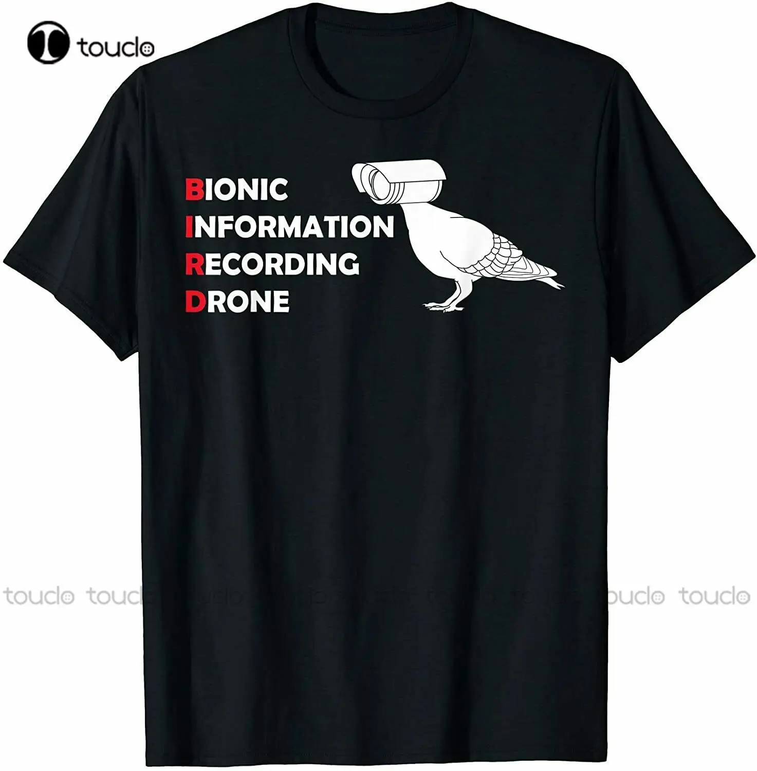 

New Limited Drone Conspiracy' Theory Birds Are Not Real T-Shirt Men'S Shirts Casual Custom Aldult Teen Unisex Xs-5Xl New Cotton