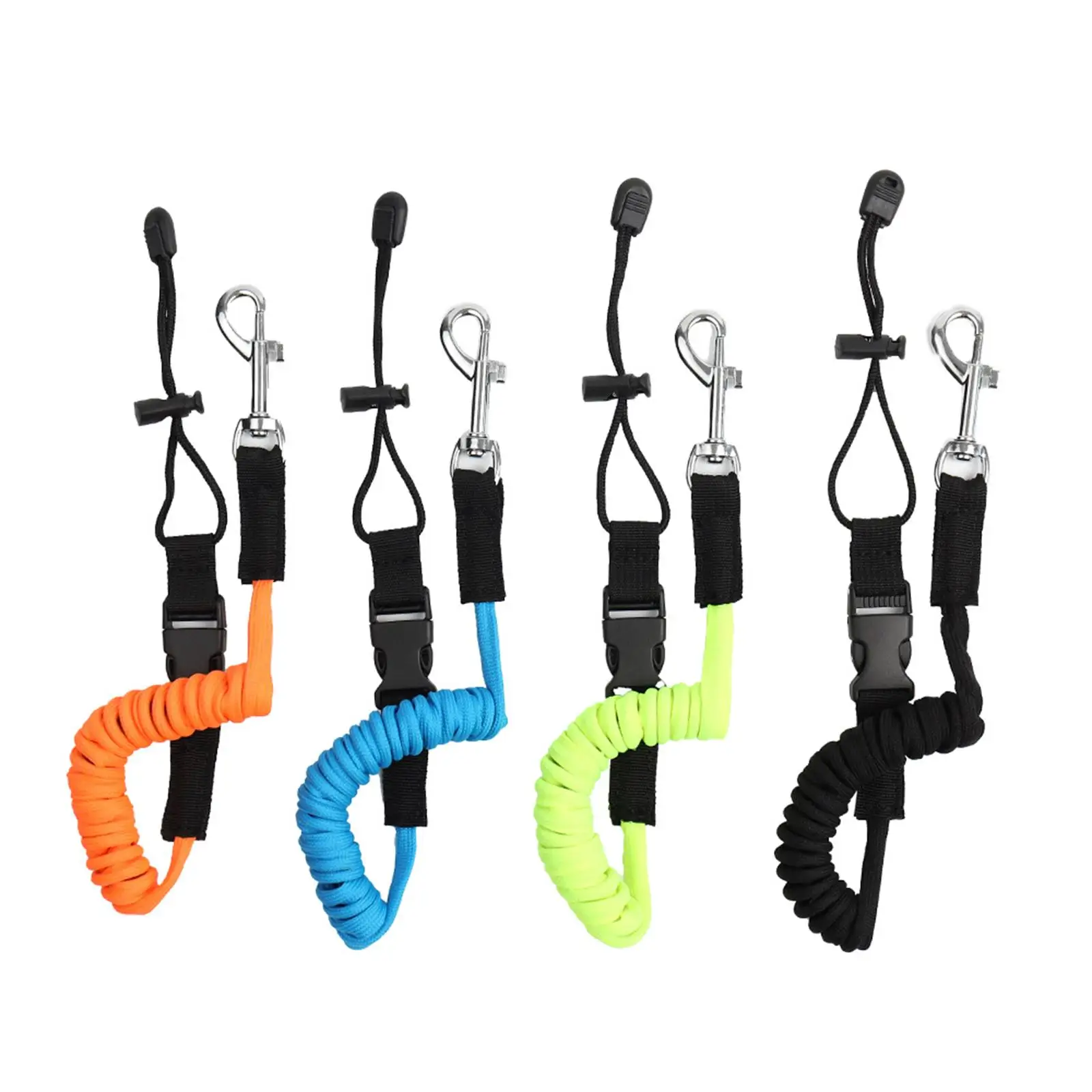 

Paddle Leash Tie Rope Trolley Coil Surf Leash Paddle Safety Rope