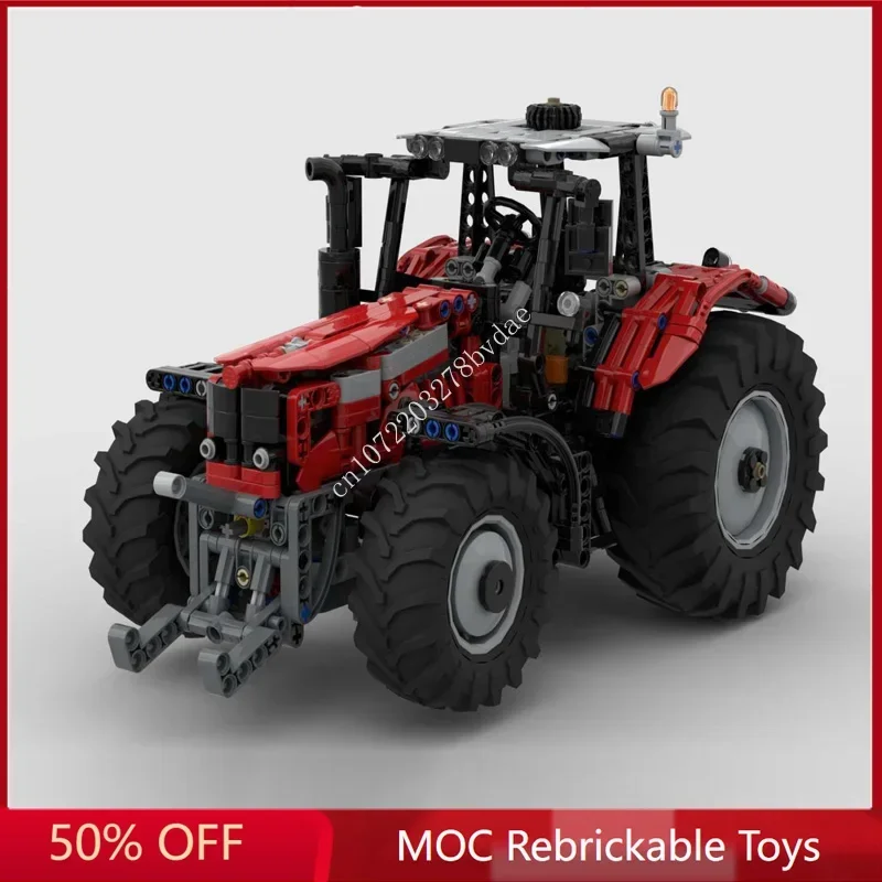 1137 шт. высокотехнологичный комбайн MOC модель грузовика строительные блоки