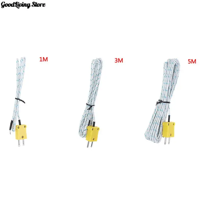 1 шт. высококачественный проводной Температурный датчик K-типа |
