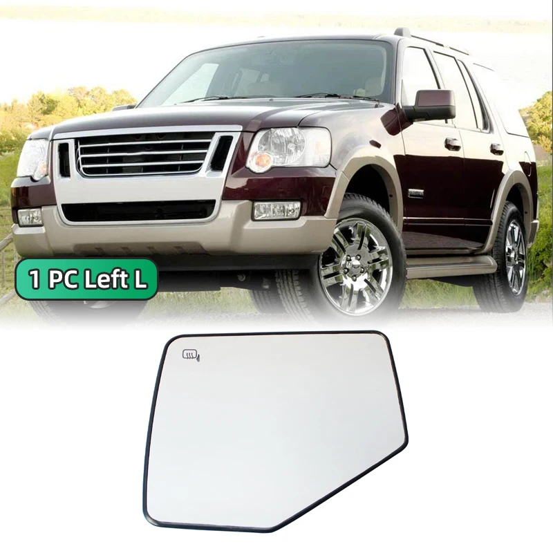 

Ford Explorer 2006-2010 Внешнее Боковое Зеркало Заднего Вида Стеклянная Линза С Нагревательным Элементом 6L2Z-17K707-E 6L2Z-1...