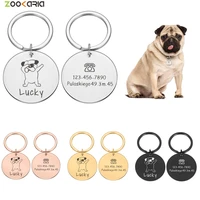 personalised pitbull id tags customized name id collars pets dog tag engraved dogs id tags collar for pet pitbull accessories