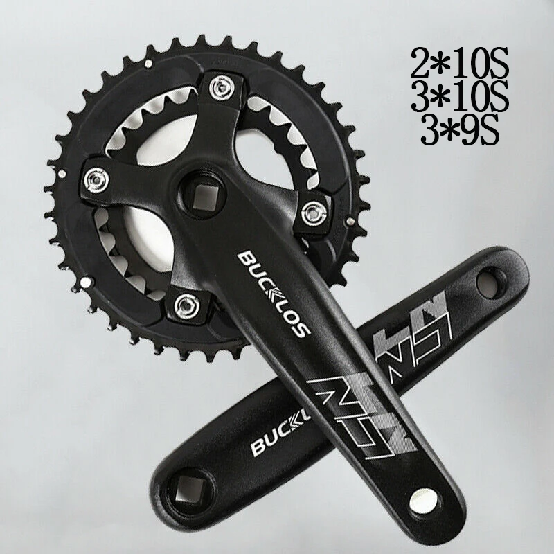 

2*10S 3*10S 3*9S Bike Crankset 104BCD 64BCD MTB Crankset Aluminum Alloy Bicycle Crank Mountain Bike Chainring 22/24/32/38/42/44T