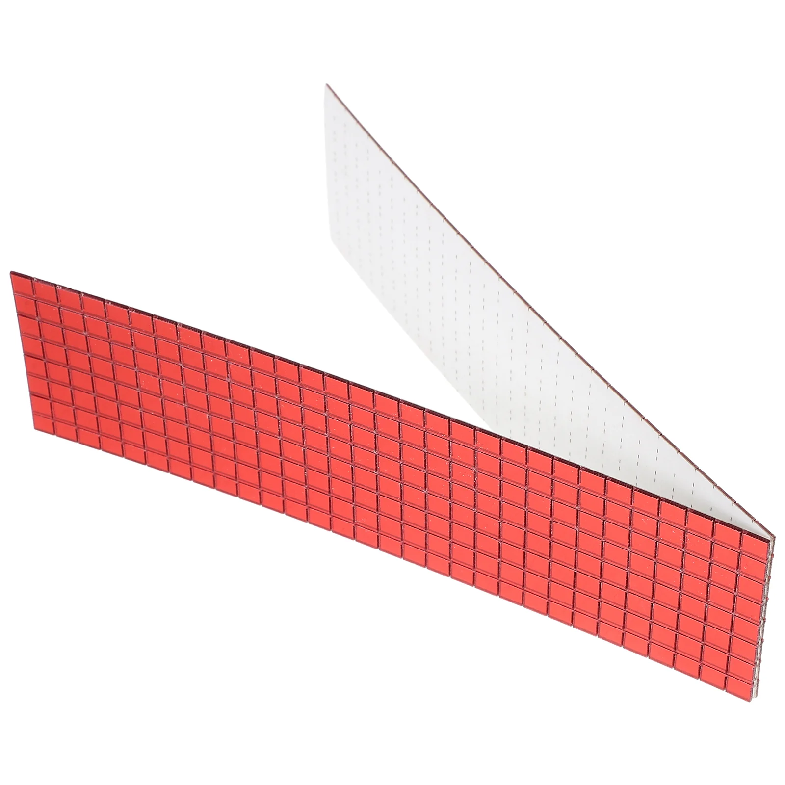 

8 Sheets Mirrors Mosaic Sticker Wall Sticker Adhesive Mosaic Stickers DIY Mosaic Tile Stickers