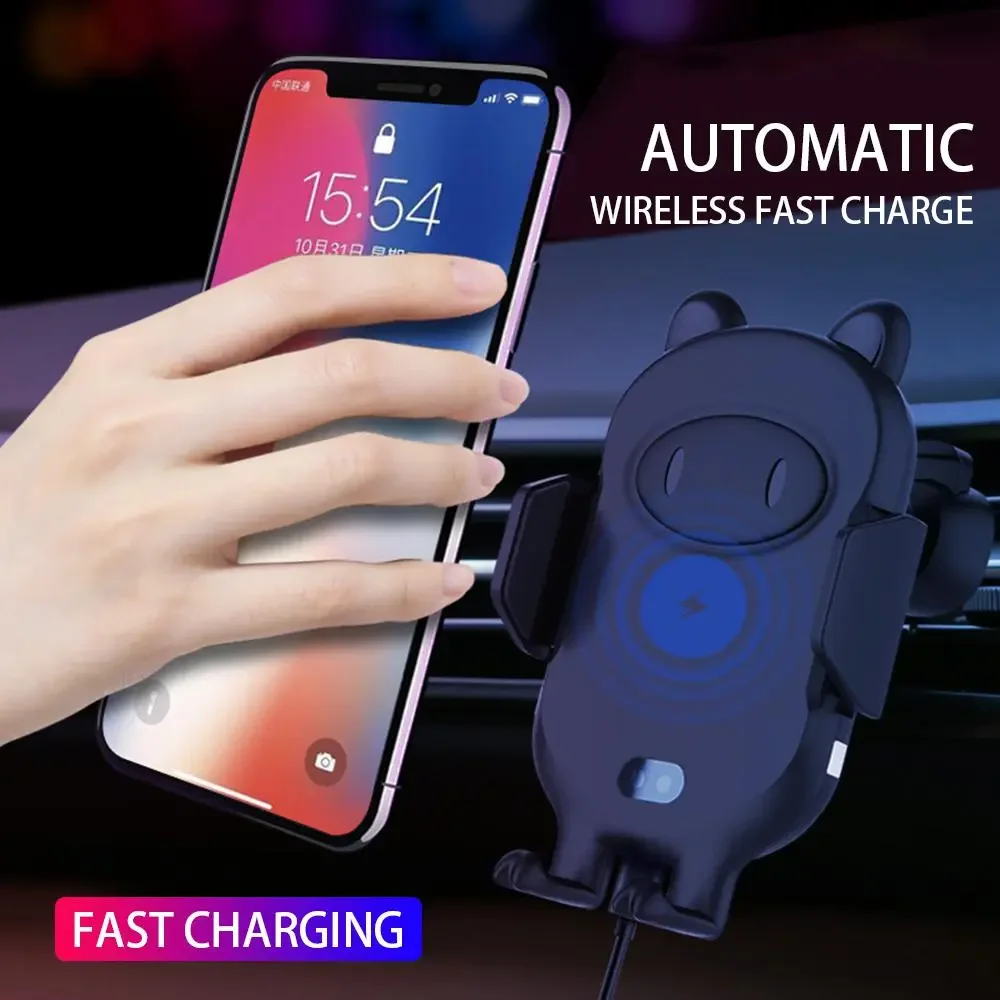 

Wireless Charger Car Charger Stable Rotatable Air Vent Dashboard Holder Car Charger Support