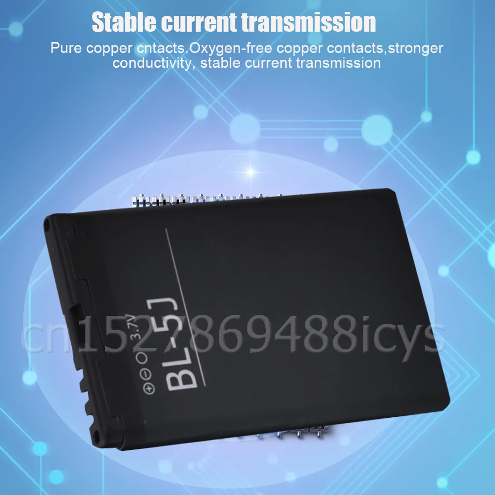 Аккумулятор для телефона Nokia X6M 5230 5230C 5233 5800 3020 XpressMusic N900 C3 Lumia 520 520T - купить по