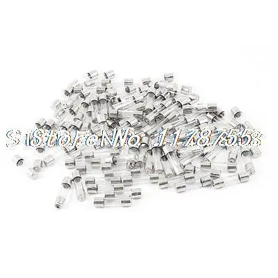 

100 Pieces 1A 250V Quick Fast Blow Glass Tube Fuses 5mm x 20mm