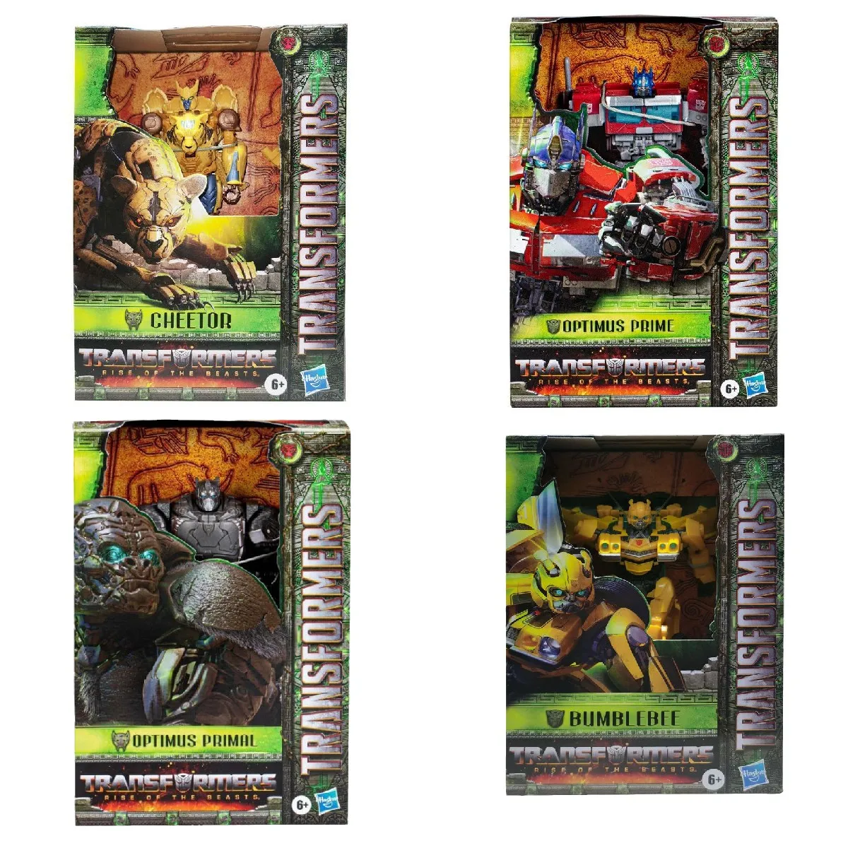 

Takara Tomy Transformers Movie7V-Class Optimus Prime Bumblebee Optimus Primal Cheetor The Rise of Super Warriors Children's Toys