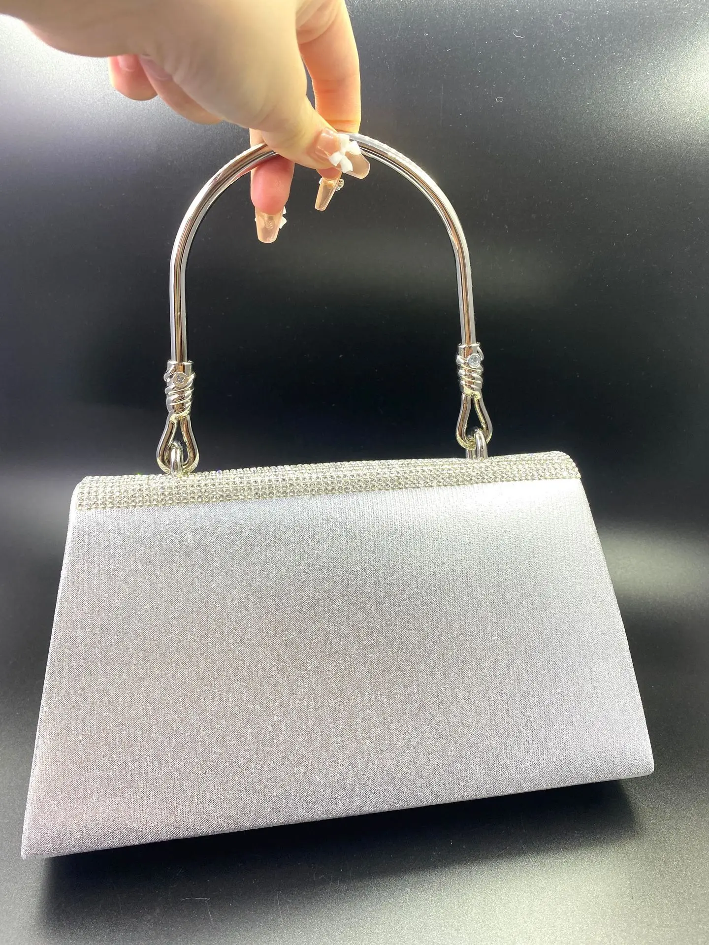 Новинка серебристые женские сумки блестящая вечерняя сумка модная Банкетная