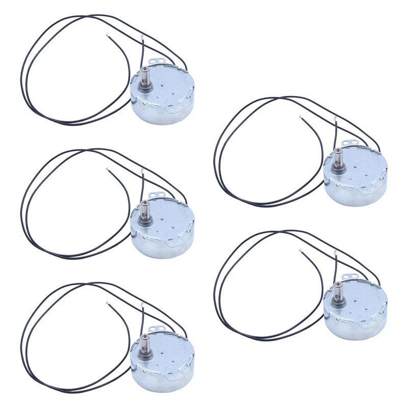 

5X AC 220/240V 30RPM 4W CCW/CW Two Way Controlled Synchronous Motor