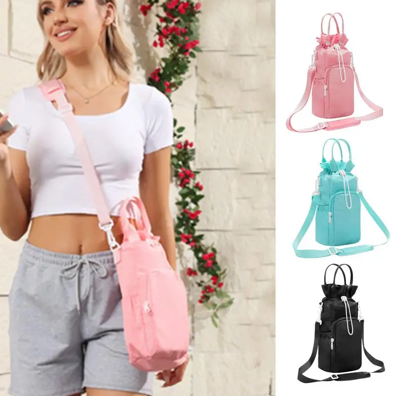 Изоляционный чехол для бутылки изолированный холодильник через плечо