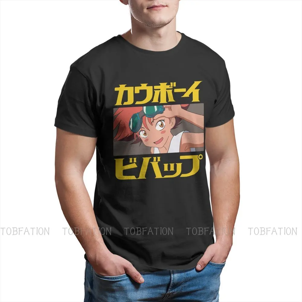 

Cowboy Bebop Spike Anime Pure Cotton TShirt Boy Elegant T Shirt Homme Men Clothes New Design Big Sale