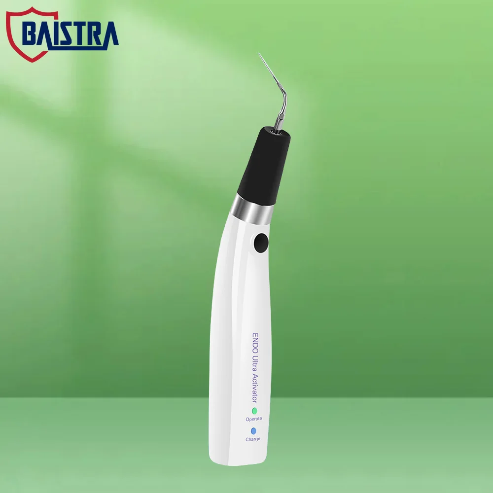 

BAISTRA Dental Endo Ultra Activator Endo Irrigator 300 Rotatable Contra-angle Cordless Ultrasonic Operation Efficient Cleaning
