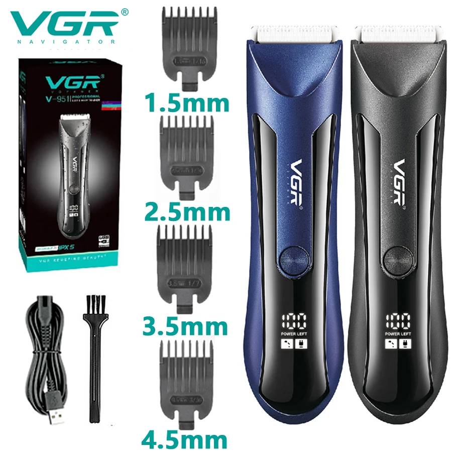 

VGR Hair Trimmer for Men Hair Clipper Hair Cutting Machine Electric Shaver Professional Barber Cordless Rechargeable V-951