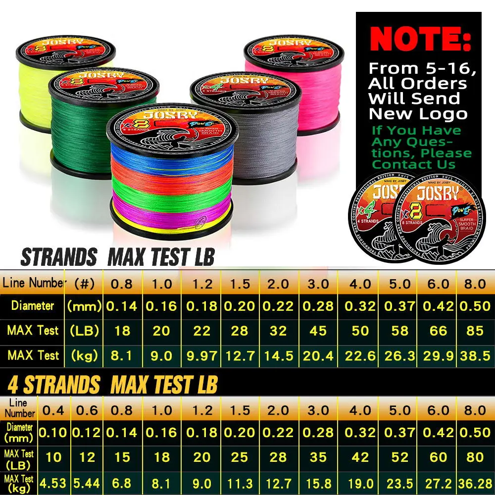 JOSBY 4 Braided Strands Pesca Fly Fishing Line 10-100LB 300M 100M Multifilament Wire Carp Sea Saltwater Weave Extreme Japan