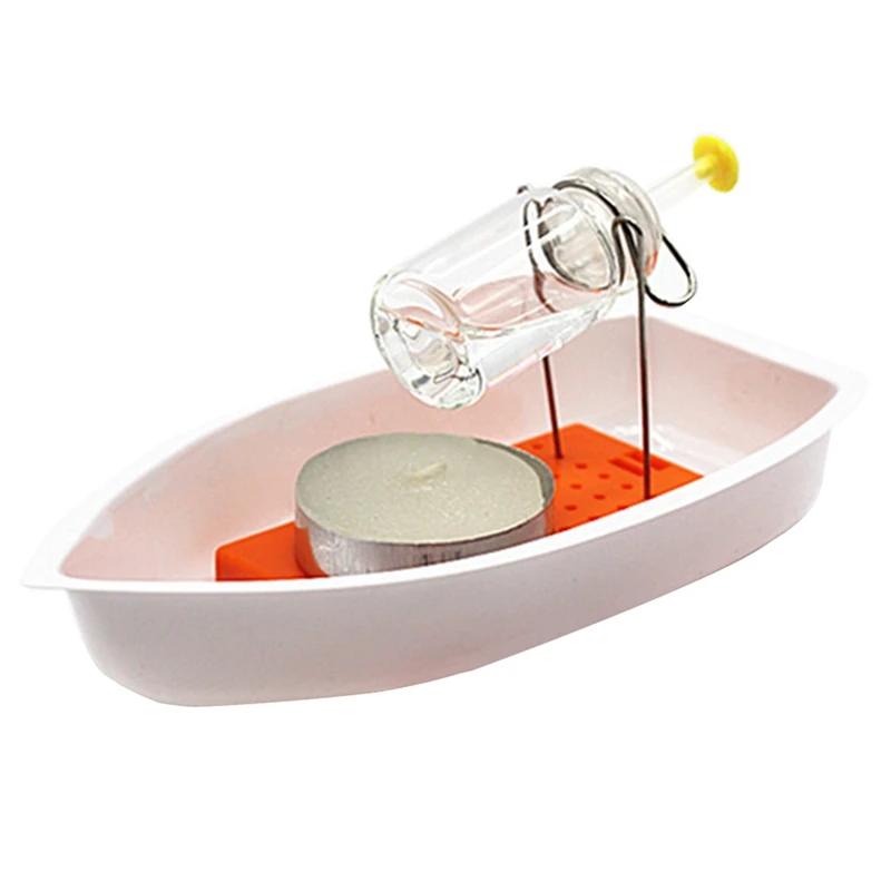 

Candle Powered Steam Boat Kid Science Physics Experiment Toy For Physics Experiment School Teaching Aids