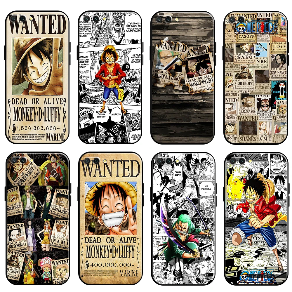 

One Piece Comics For Huawei Honor 10 10i 9 9A Honor 10X 9X Lite Pro Phone Case Funda Liquid Silicon Silicone Cover Carcasa