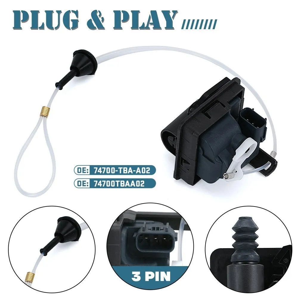 74700-TBA-A02 74700TBAA02 Черный привод крышки топливного бака подходит для Honda Civic 2016 2017 2018