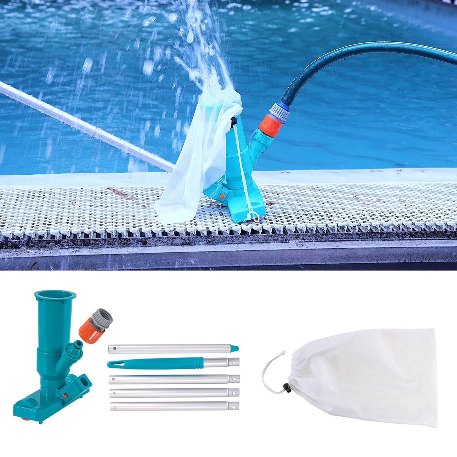 

Suction Pool Cleaner Pool Cleaner Easy Assemble And Low Noise Pool Cleaning Brush Easy Assemble And Low Noise Swimming Pool