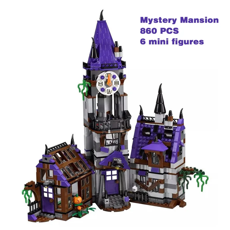 

860 PCS Mystery Mansion Building Blocks Bricks Compatible 75904 Toys Birthday Christmas Gifts