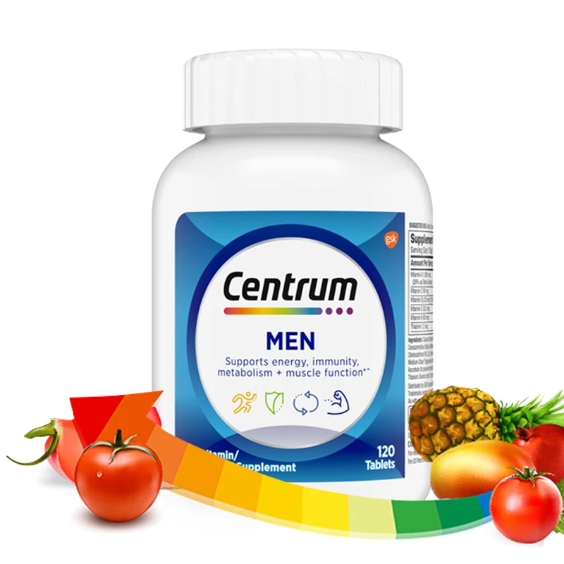 

1 Bottle Men's Multivitamin Mineral B Family Adult Add Lycopene Centrum 120 Capsules free shipping