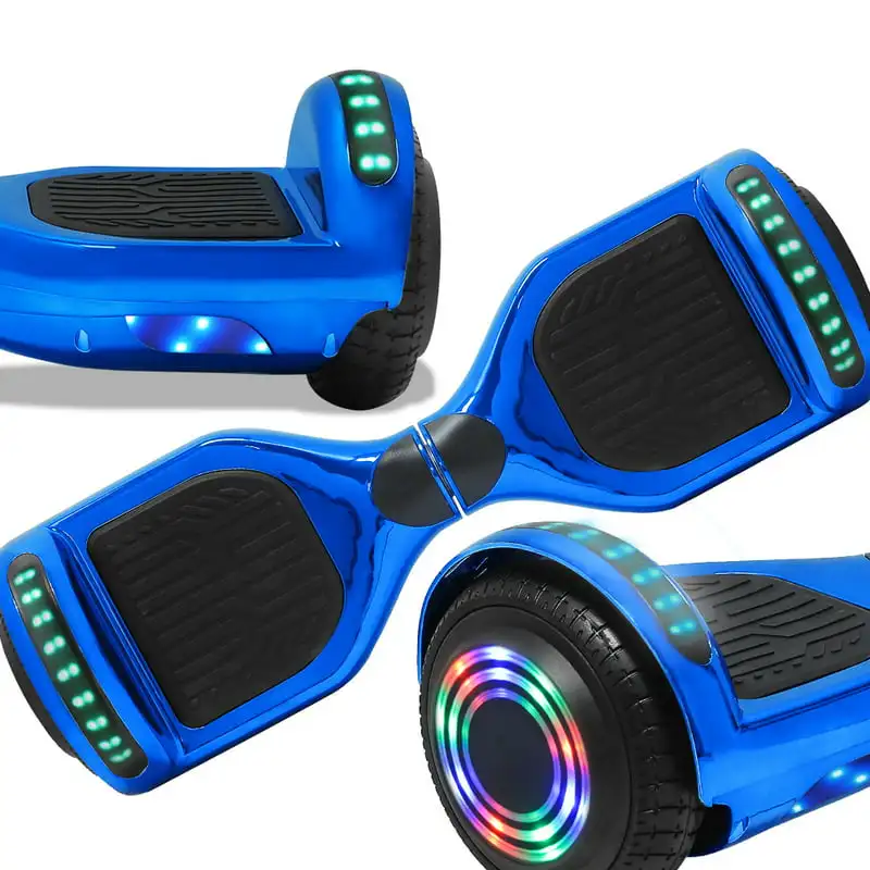 

Generation Hoverboard Two Wheels Smart Self Balancing Scooter Hoover with BUILT in Speaker Flashing LED Light