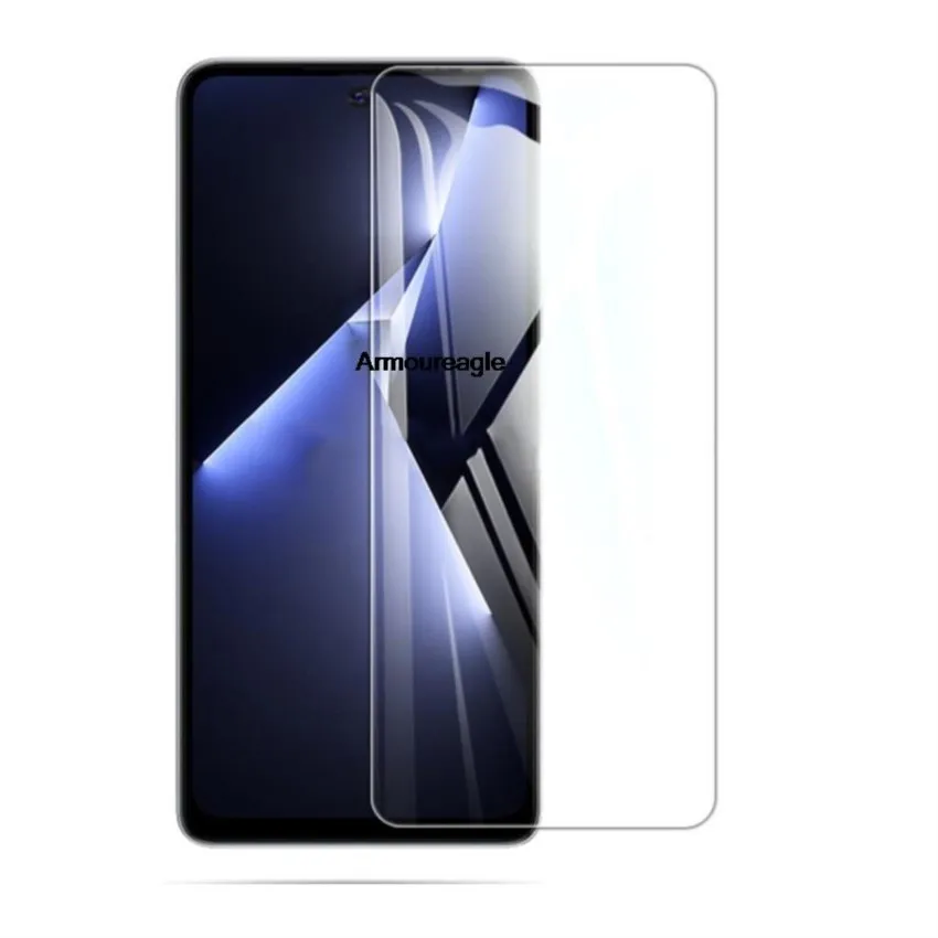 HD закаленное стекло для tecno pova 5 pro прозрачная защитная пленка экрана pova5 5pro 2.5d от