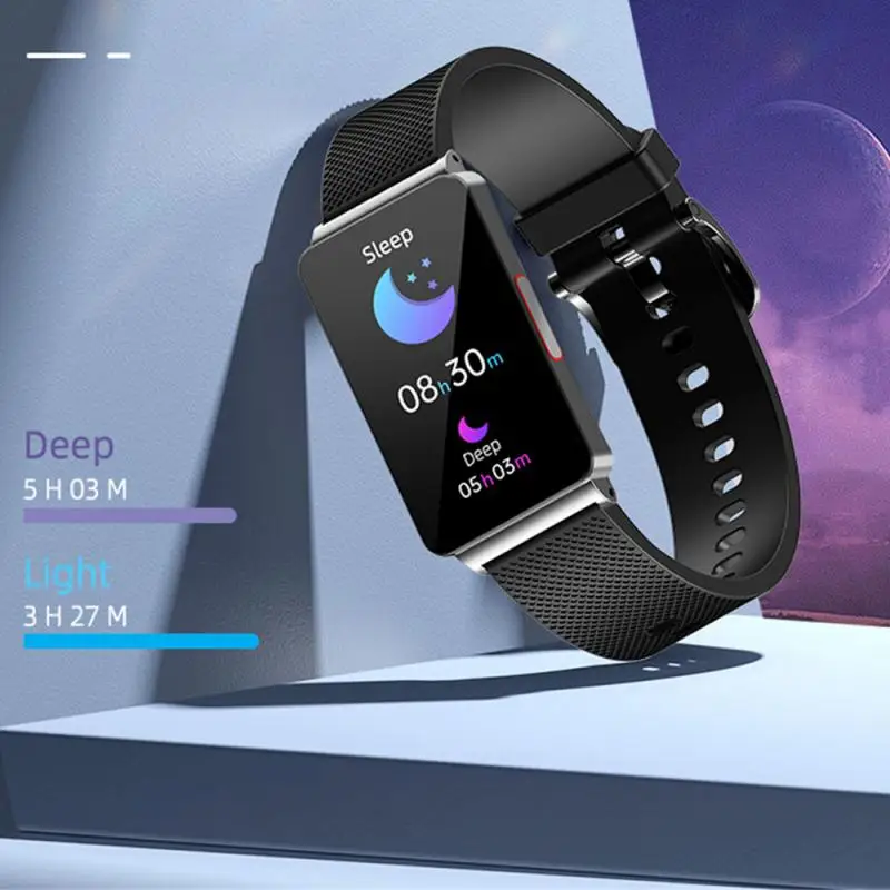 

Smart Watch Ep08 Smart Watch 3d 1.57 "hd Shining Full Screen Exercise Bracelet Pedometer Waterproof Ip67 One-key Call