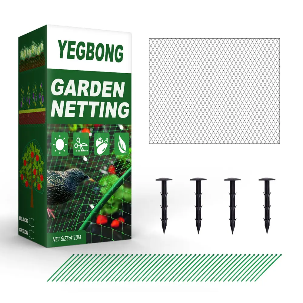 

Anti-bird Mesh Plant Trellis Netting Heavy-Duty Polyester Plant Support Vine Climbing Hydroponics Garden Net Accessories