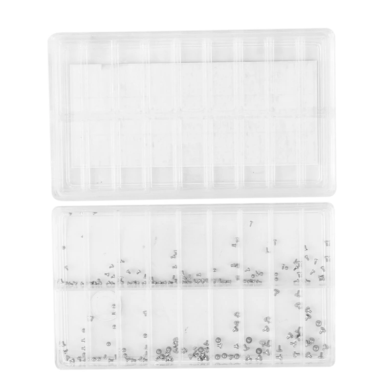 

Stainless Steel High End Mini Watch Case Back Straight Line Screw Refills Package Of 18