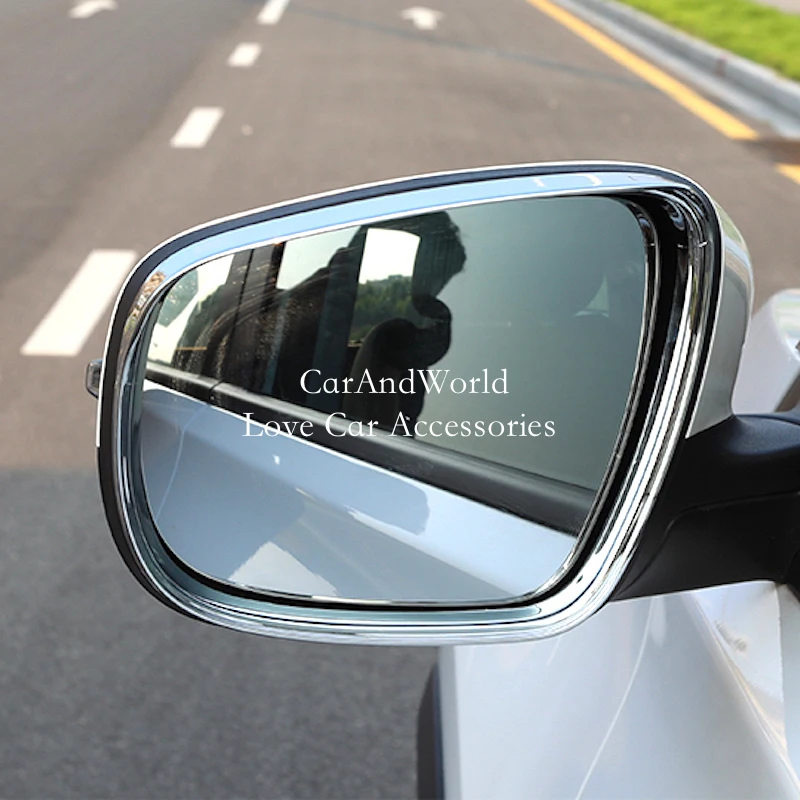 ABS хром зеркальная защита от дождя для бровей защитная крышка Аксессуары