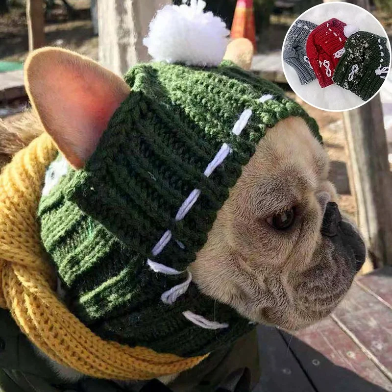 

Spring Autumn Wool Dog Fashion Party Hat Pet Accessories Puppy Hat with Ball Head Wearing Pug French Bulldog Small Dog Supplies