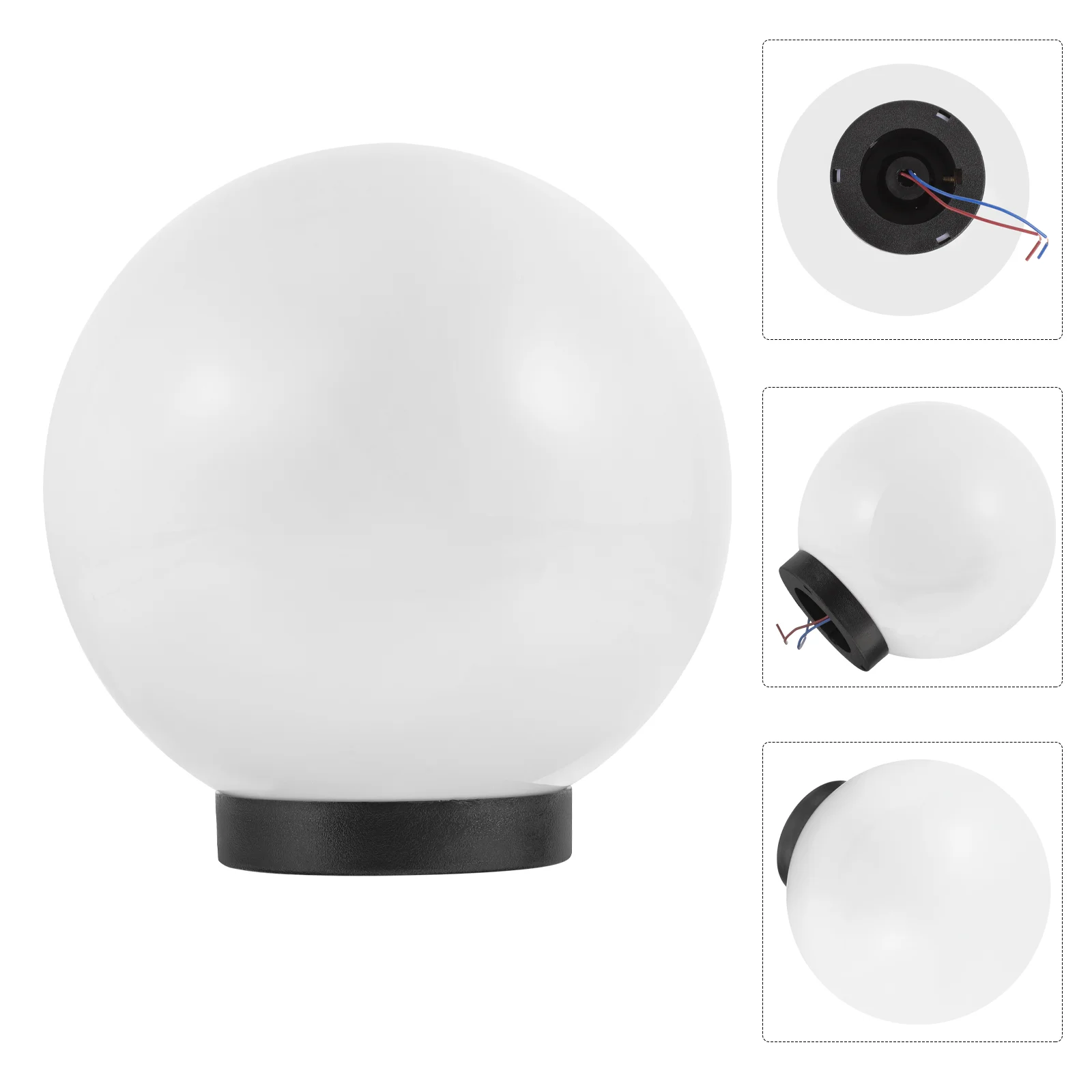 

Post Lamp Shade Outdoor Post Light Fixture Shade Replacement Globe Lampshade