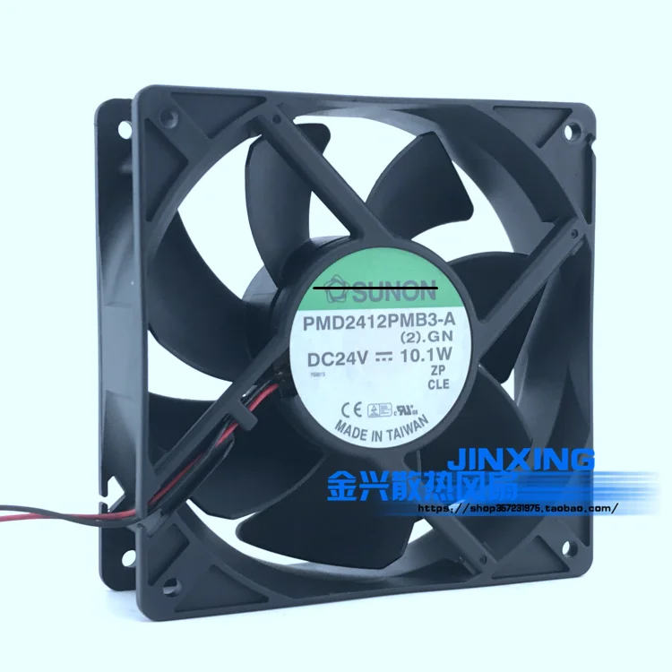 Оригинальный новый 100% рабочий Φ DC24V 10,1 W 12 см частота Φ 120*120*38 12038 охлаждающий вентилятор
