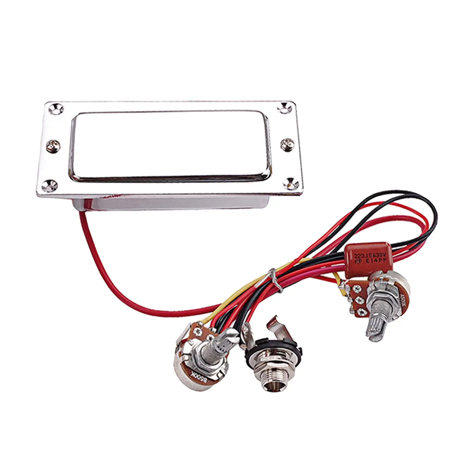 

Pre- Guitar Pickup with 500K Potentiometer Guitar Humbucker Pickup