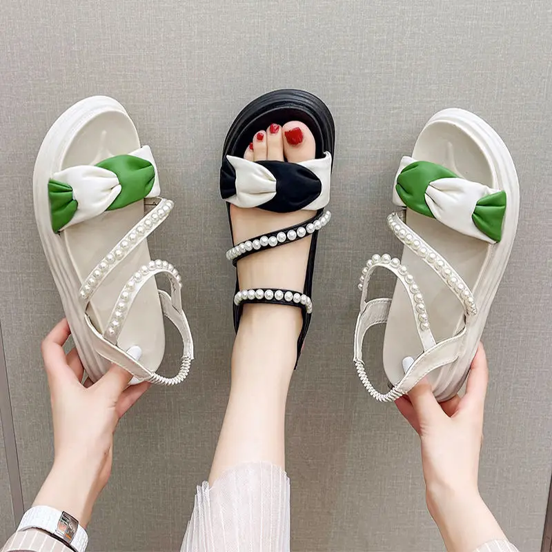 

Босоножки женские на танкетке средней высоты, с прозрачным каблуком